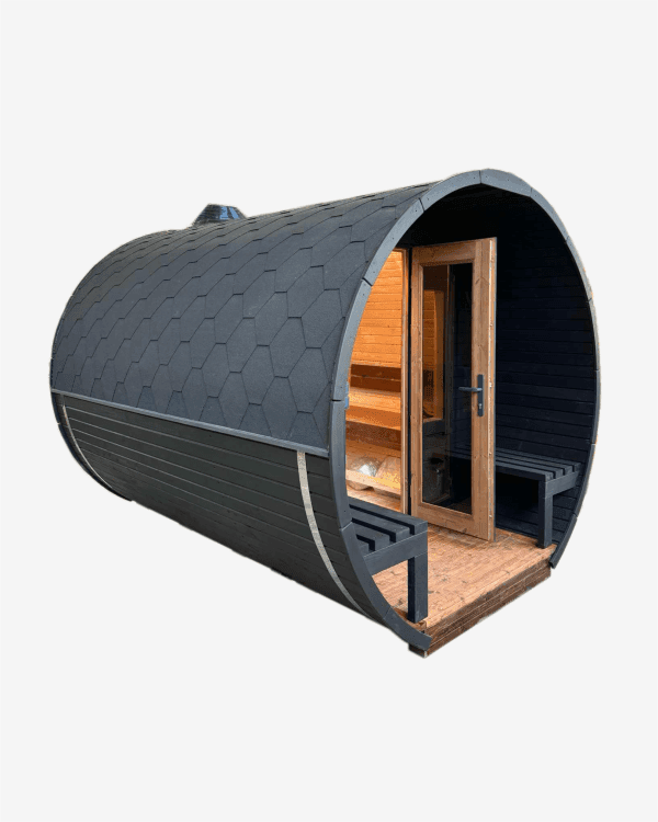 3M Barrel pirtis su terasa - Image 6