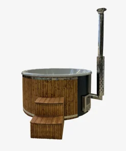 Deluxe stiklo pluošto kubilas su hidromasažo sistema