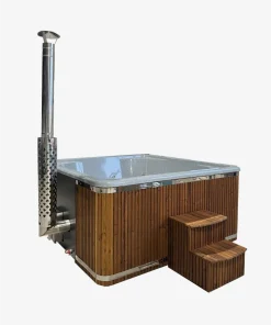 lauko kubilas su integruota krosnele