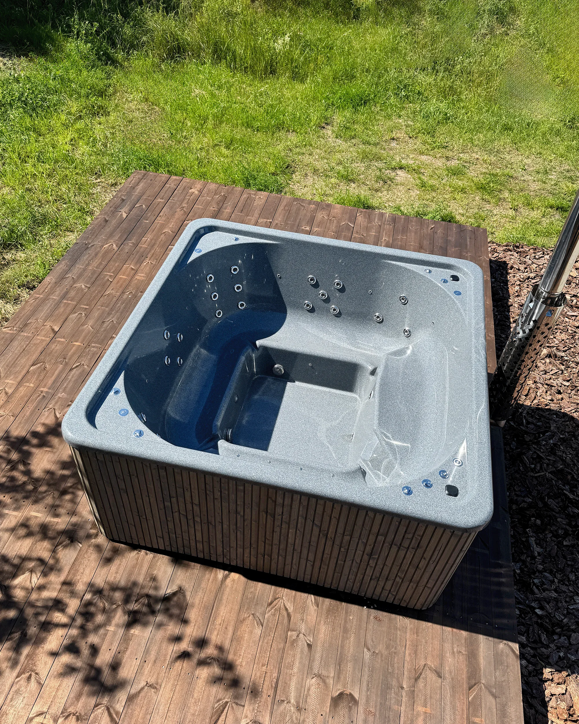 3D Granite QUADRO SPA kubilas su hidromasažo sistema - Image 5