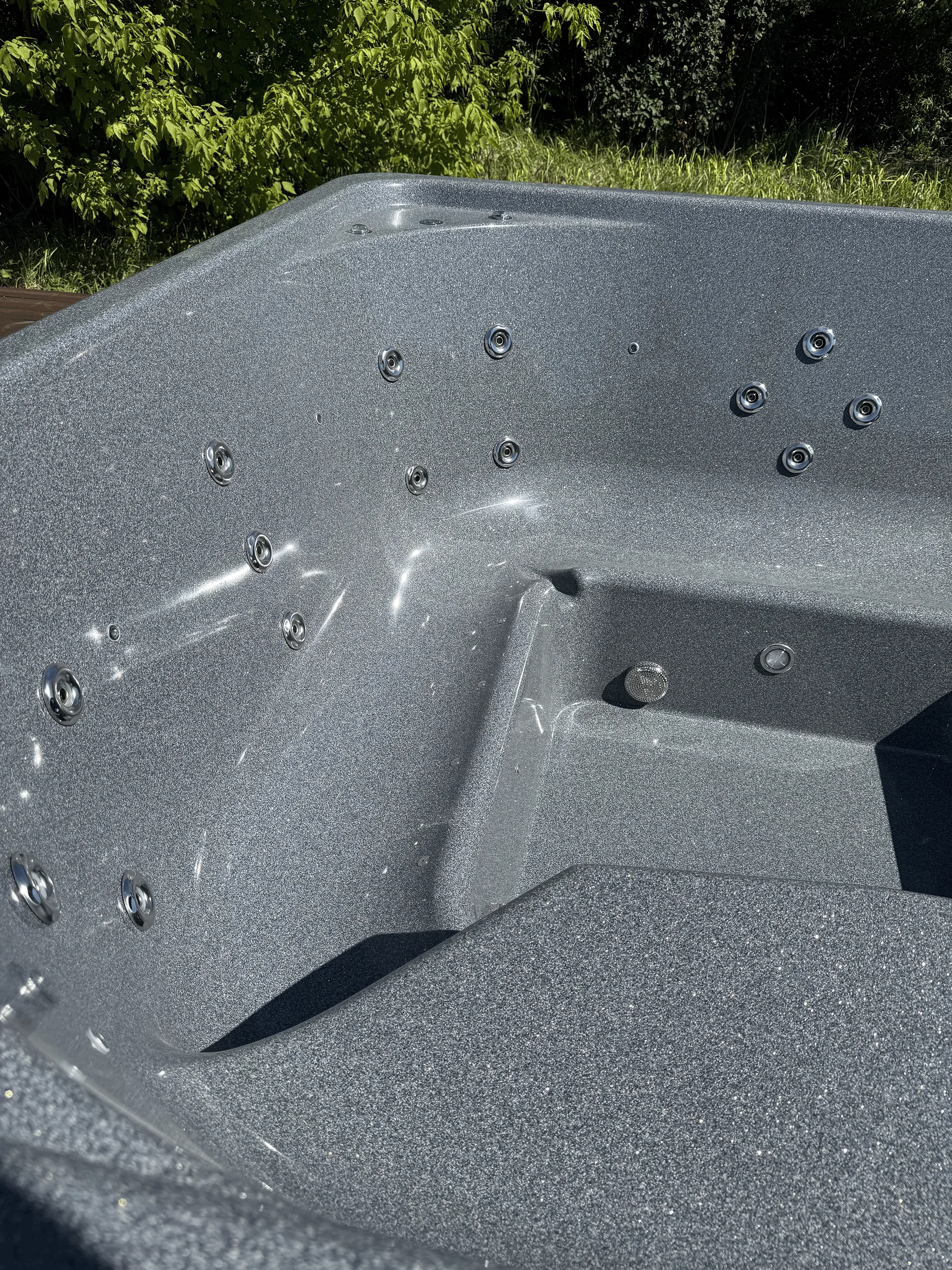 3D Granite QUADRO SPA kubilas su hidromasažo sistema - Image 4