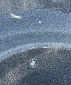 LED lempa 3D Granite stiklo pluošto kubile