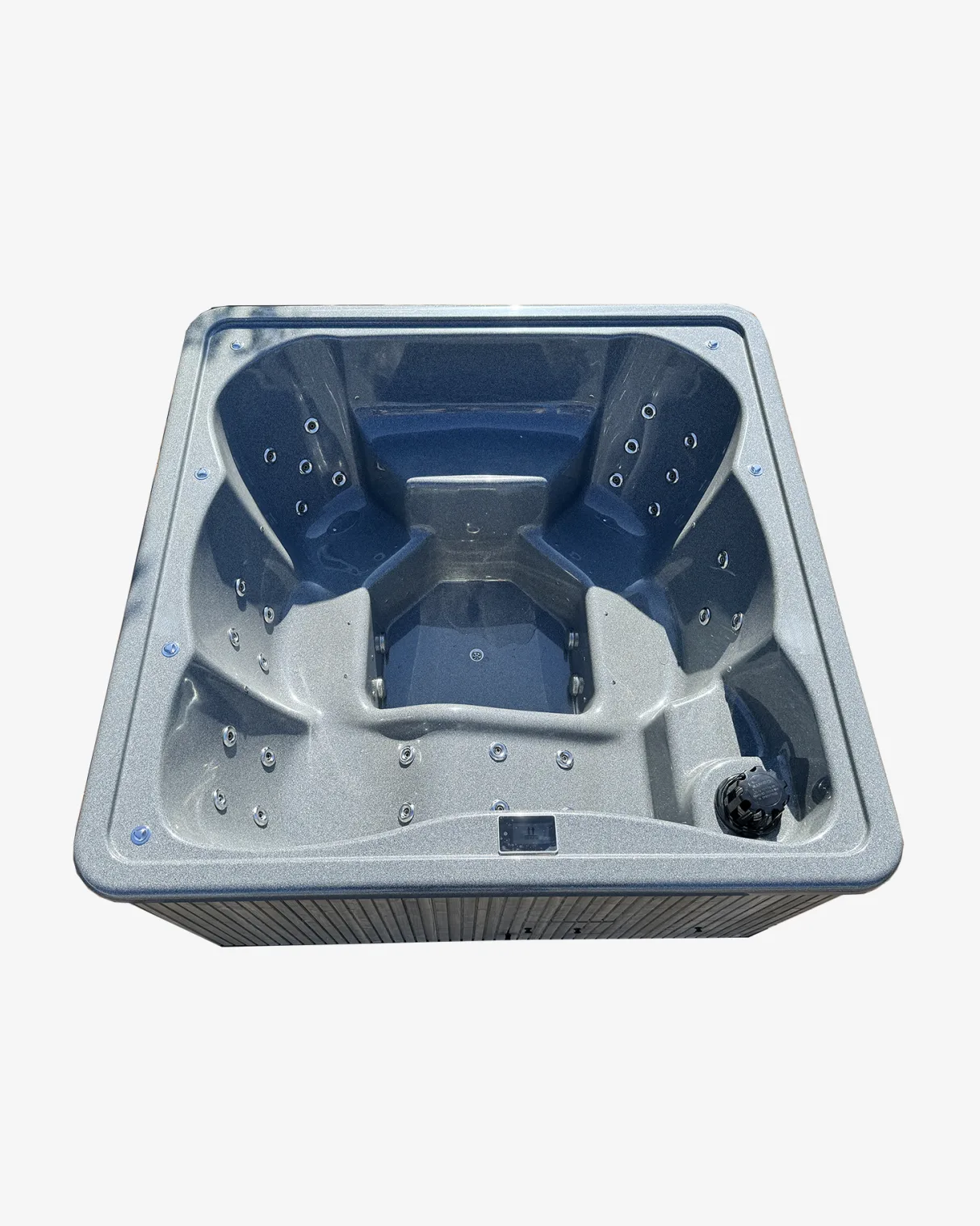 Premium klasės elektrinis kubilas su 3D Granite įdėklu ir jacuzzi malonumais.