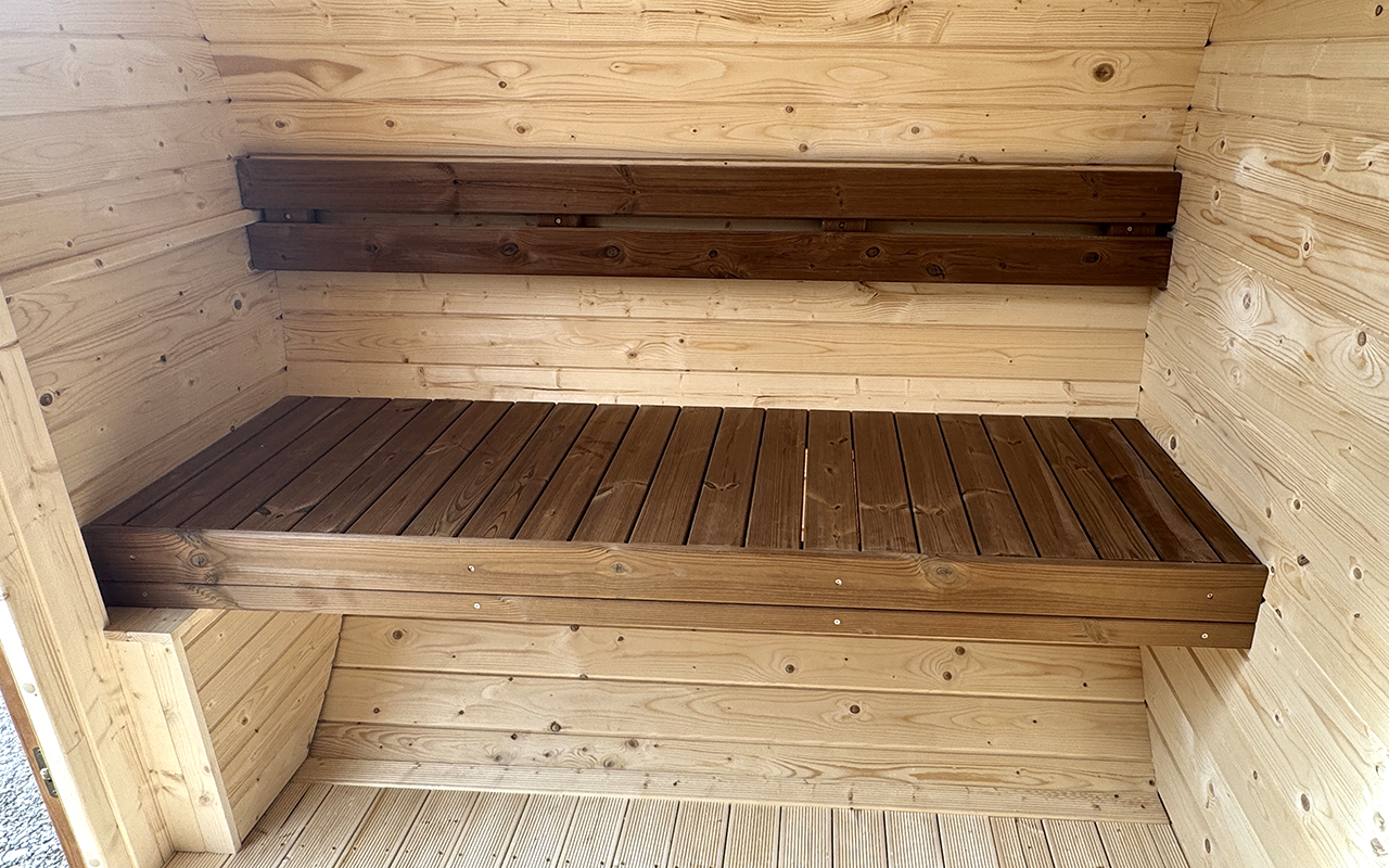 2m Barrel pirtis su LED apšvietimu - Image 8