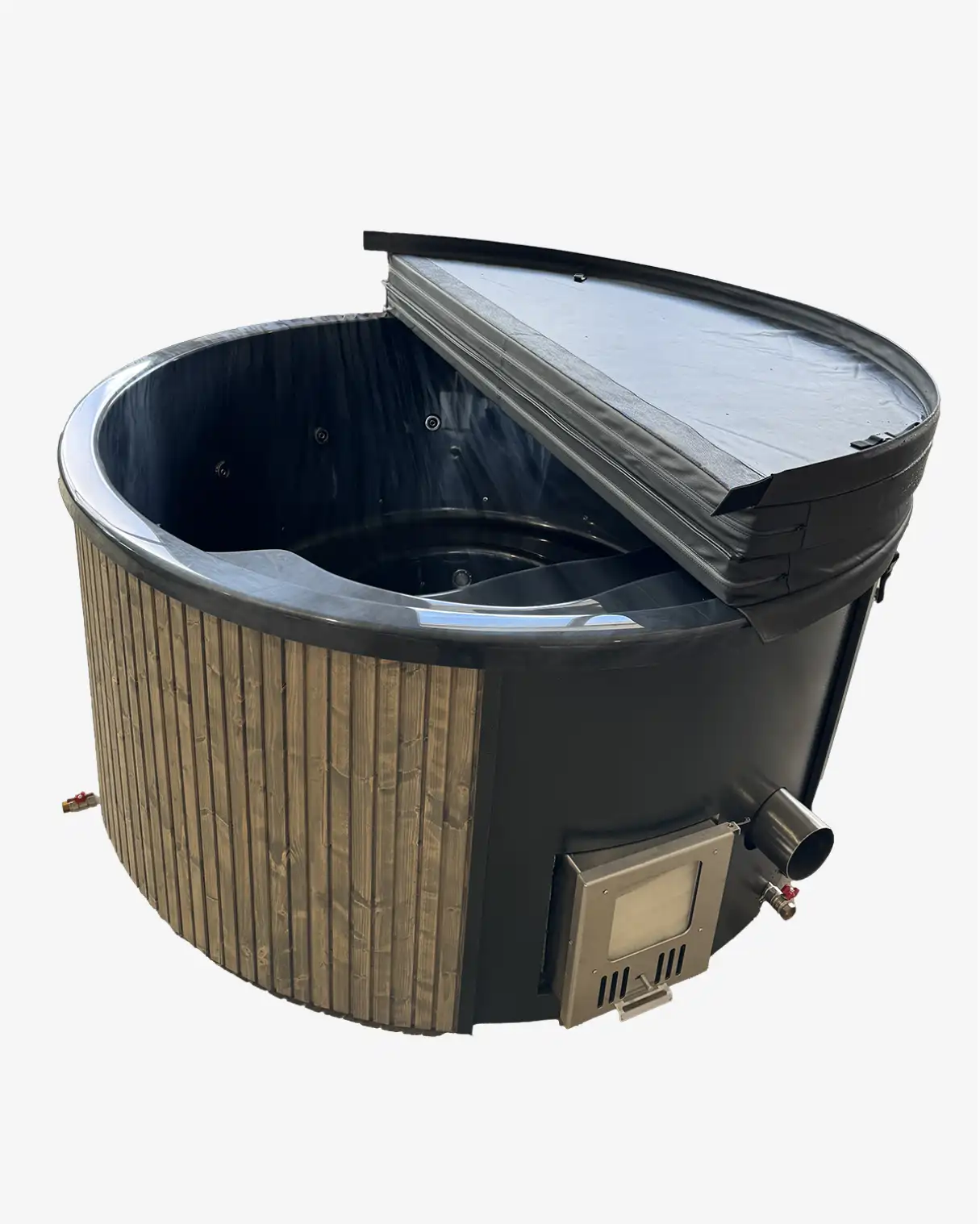 Akrilinis lauko kubilas Black Marble Deluxe
